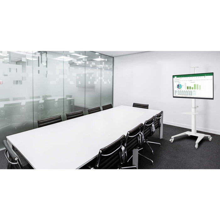 EAN 8059018362176 - Techly ICA-TR48W mueble y soporte para dispositivo multimedia Blanco Panel plano Carro multimedia imagen 8