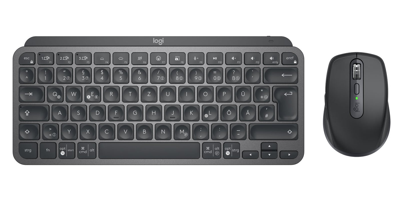 EAN 5099206103962 - Logitech 920-011054 teclado Ratón incluido Oficina RF Wireless + Bluetooth QWERTZ Alemán Grafito imagen 4