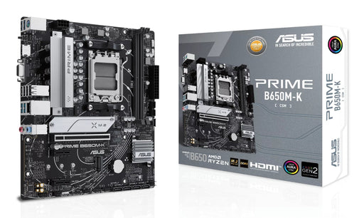 EAN 4711387236628 - ASUS PRIME B650M-K AMD B650 Zócalo AM5 micro ATX imagen 1