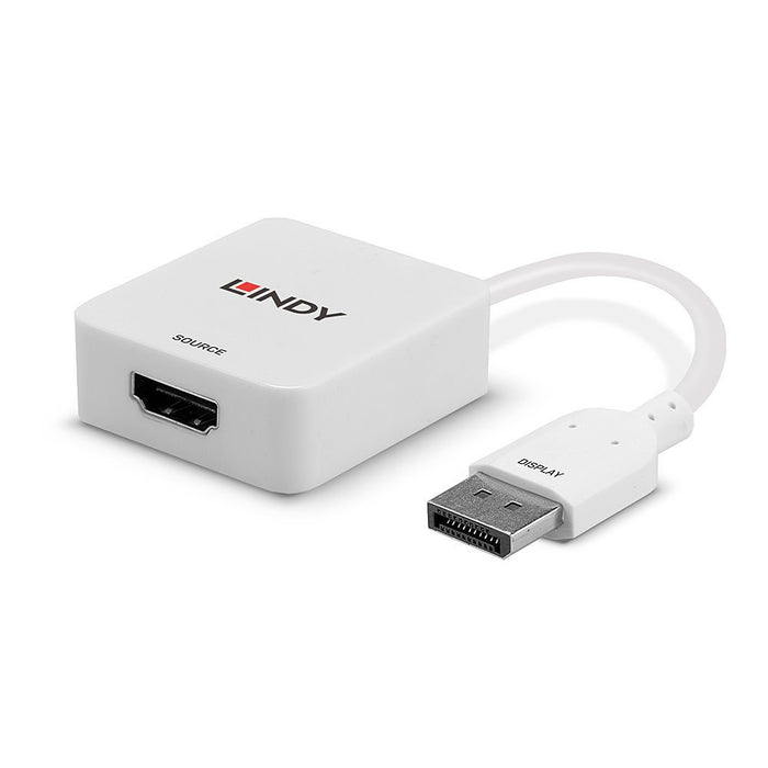 EAN 4002888383035 - Lindy 38303 adaptador de cable de vídeo 0,095 m HDMI tipo A (Estándar) DisplayPort Blanco imagen 4
