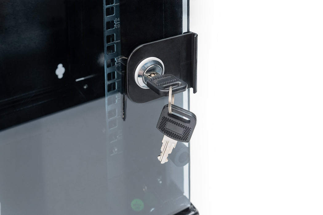 EAN 4016032466253 - Digitus DN-10-06U-B armario rack 6U Bastidor de pared Negro imagen 2