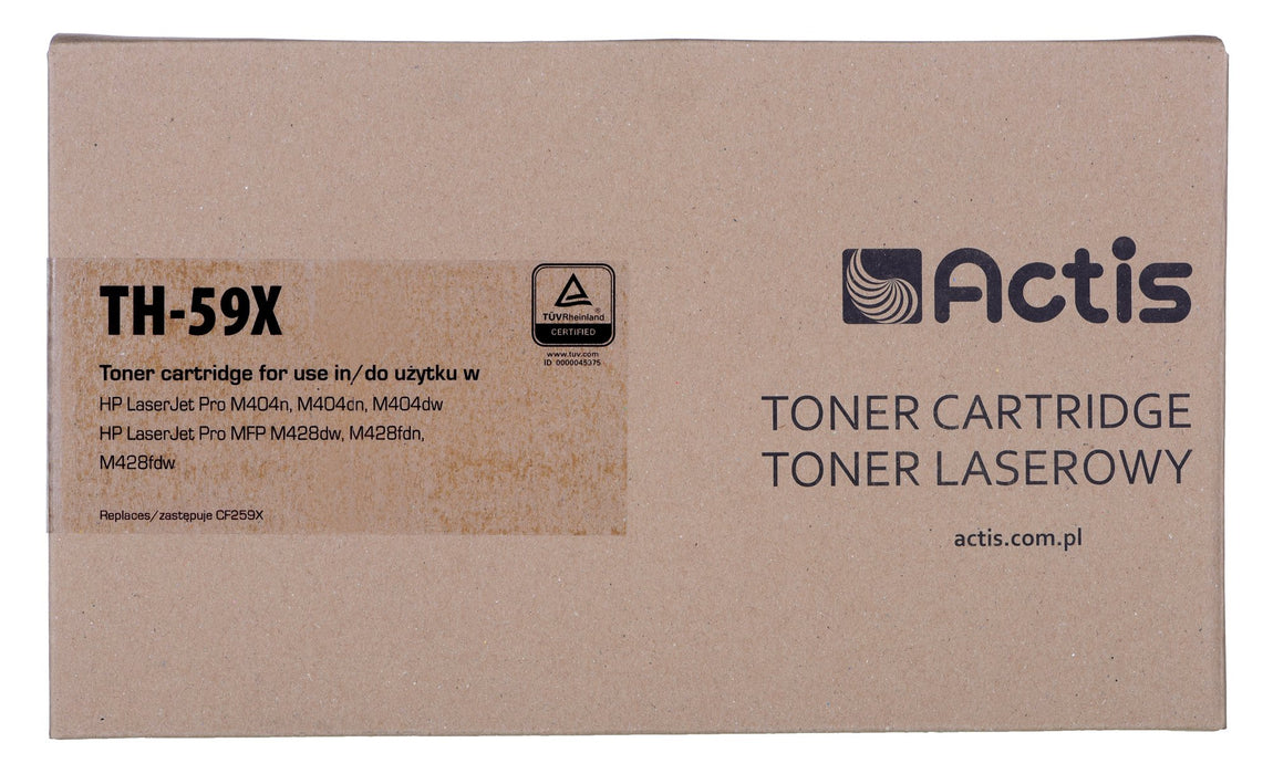 EAN 5901443391227 - Actis TH-59X NL AFW cartucho de tóner 1 pieza(s) Compatible Negro imagen 2