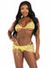 EAN 0714718570501 - Leg Avenue 81660_40305 conjunto de ropa interior y bodi Amarillo imagen 1