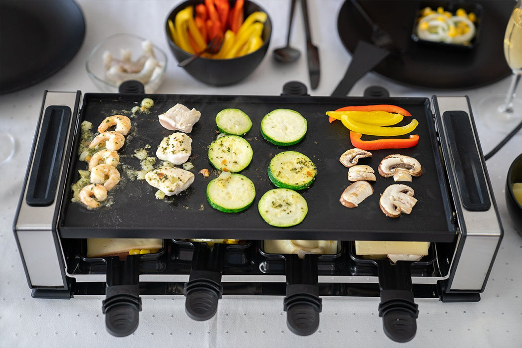 EAN 4011689487309 - Unold 48730 parrilla de interior 8 personas(s) 1200 W Negro, Acero inoxidable imagen 7