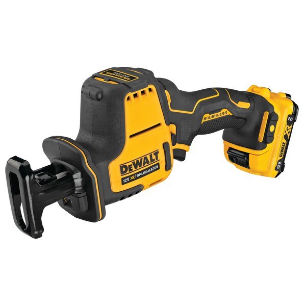 EAN 5035048732694 - DeWALT DCS312D2-QW sierra recíproca 2800 spm Negro, Amarillo imagen 4