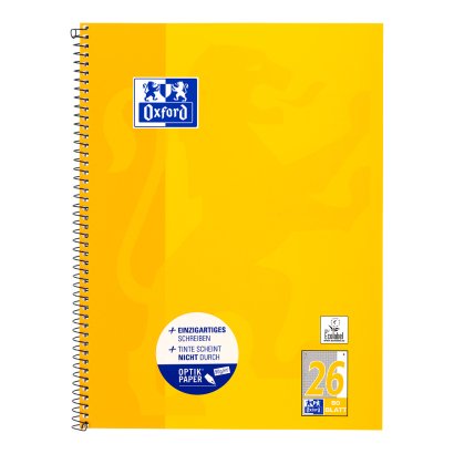 EAN 4006144921269 - Oxford 100050356 cuaderno y block A4 80 hojas Amarillo imagen 5