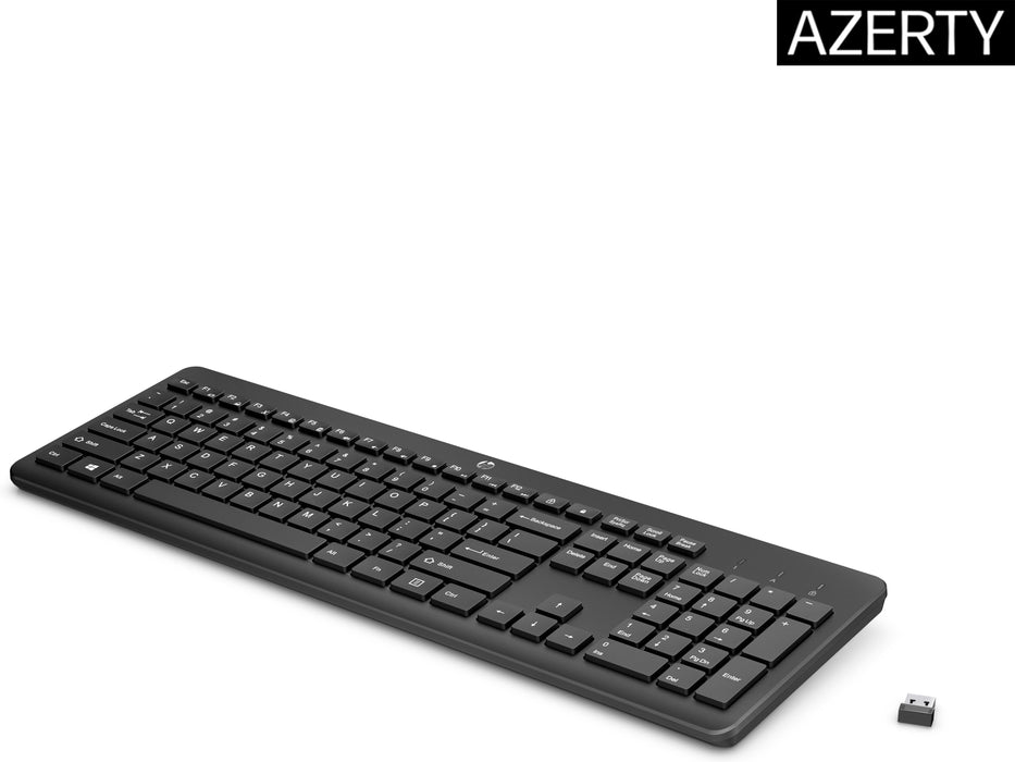 EAN 0195908430094 - HP 230 BLK Wireless Keyboard teclado Universal RF inalámbrico Negro imagen 8