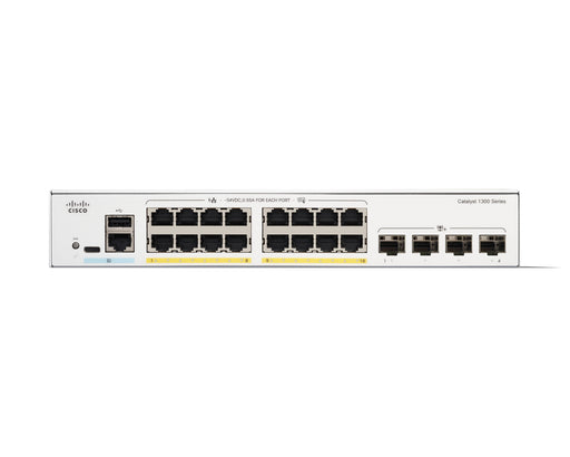 EAN 0889728521635 - Cisco C1300-16P-4X switch Gestionado L2/L3 Gigabit Ethernet (10/100/1000) Blanco imagen 2