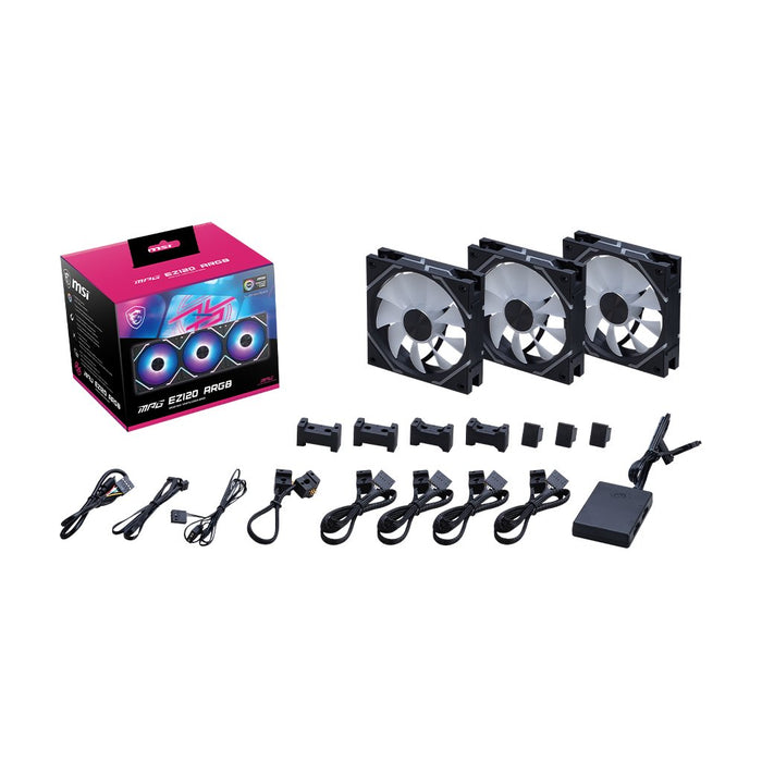 EAN 4711377190602 - MSI MPG EZ120 ARGB Placa base, Procesador Kit de refrigeración líquida 12 cm Negro imagen 4