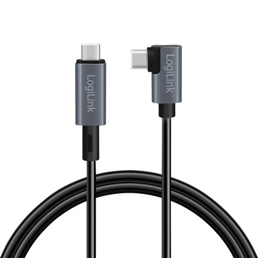 EAN 4052792068849 - LogiLink CU0182 cable USB USB 2.0 1 m USB C Negro, Plata imagen 2