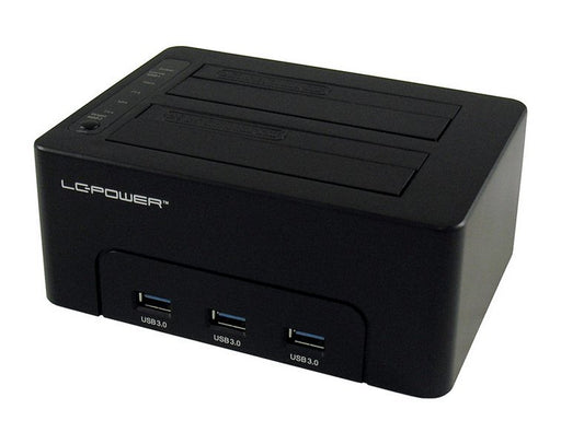 EAN 4260070120282 - LC-Power LC-DOCK-U3-HUB base de conexión para disco duro USB 3.2 Gen 1 (3.1 Gen 1) Type-B Negro imagen 1