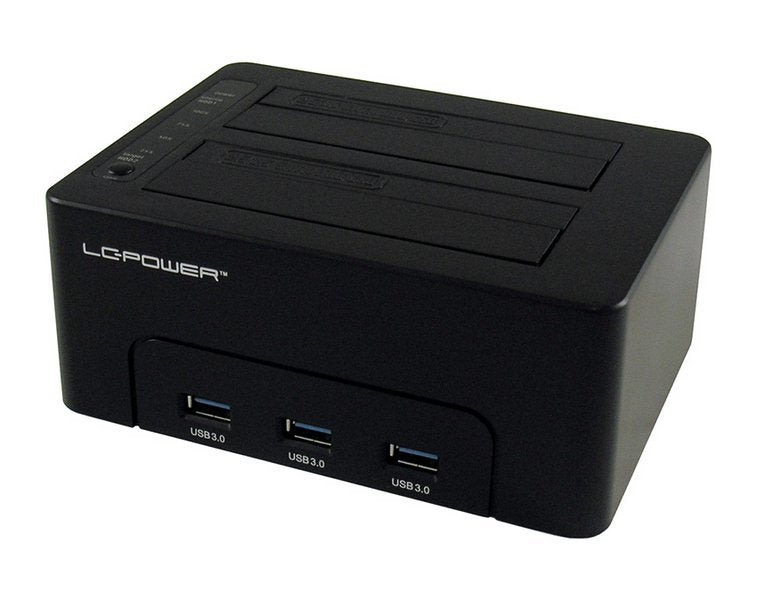 EAN 4260070120282 - LC-Power LC-DOCK-U3-HUB base de conexión para disco duro USB 3.2 Gen 1 (3.1 Gen 1) Type-B Negro imagen 1