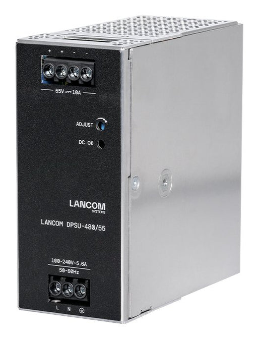EAN 4044144614354 - LANCOM DPSU-480/55 unidad de fuente de alimentación 480 W TS35 DIN Negro, Acero imagen 2