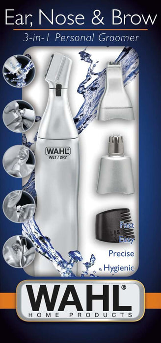 EAN 4015110005513 - Wahl Ear, Nose & Brow 3-In-1 depiladora de precisión Plata imagen 4