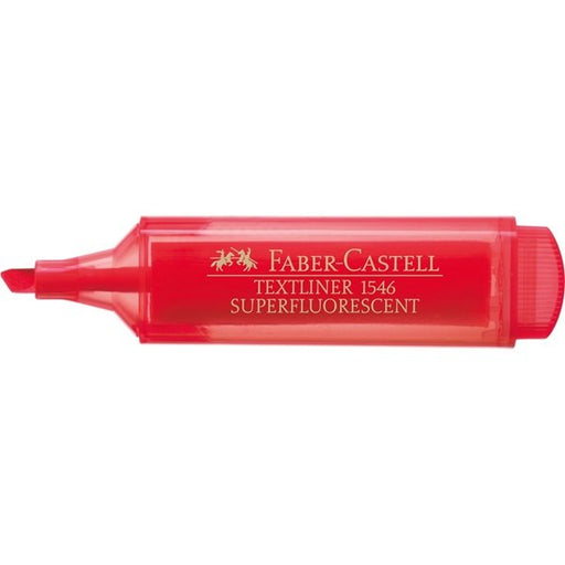 EAN 4005401546214 - Faber-Castell TEXTLINER 1546 marcador 1 pieza(s) Punta de cincel/fina Rojo imagen 2