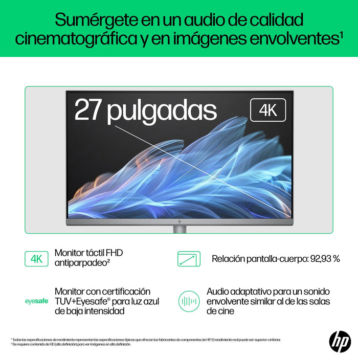 EAN 0198990175553 - HP OmniStudio X 27-cs0011ns Intel Core Ultra 5 125H 68,6 cm (27") 1920 x 1080 Pixeles PC todo en uno 16 G imagen 9