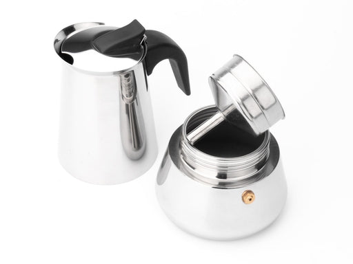 EAN 8711871358603 - Leopold Vienna LV113003 cafetera manual Cafetera italiana 0,4 L Plata imagen 2