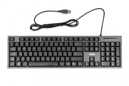 EAN 5901443053897 - iBox IKMS606 teclado Ratón incluido Hogar USB QWERTY Inglés del Reino Unido Negro imagen 2