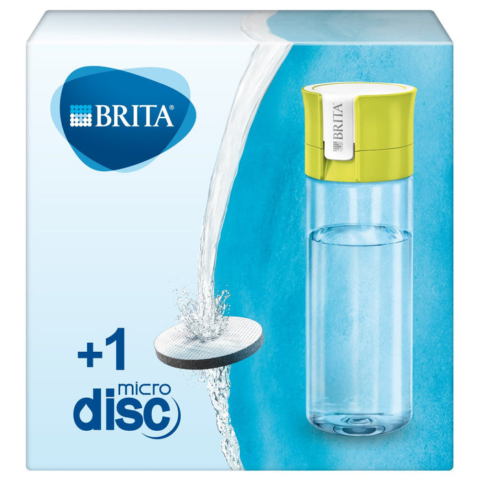 EAN 4006387061265 - Brita Fill&Go Bottle Filtr Lime Botella con filtro de agua Cal, Transparente imagen 1