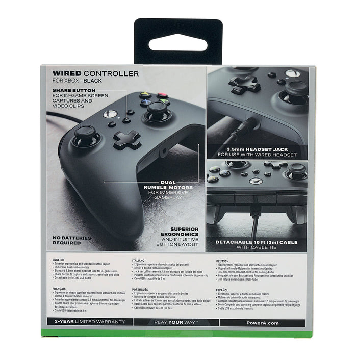 EAN 617885021244 - PowerA 1519265-02R Negro USB Gamepad Analógico/Digital Xbox One, Xbox Series S, Xbox Series X imagen 12