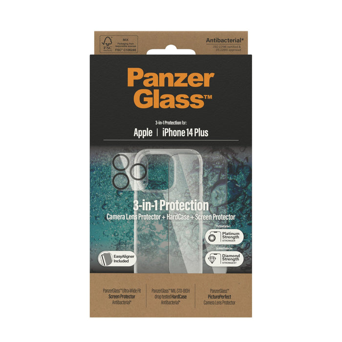 EAN 5711724204036 - PanzerGlass ® 3-in-1 Pack iPhone 14 Plus Protector de pantalla Apple 1 pieza(s) imagen 3