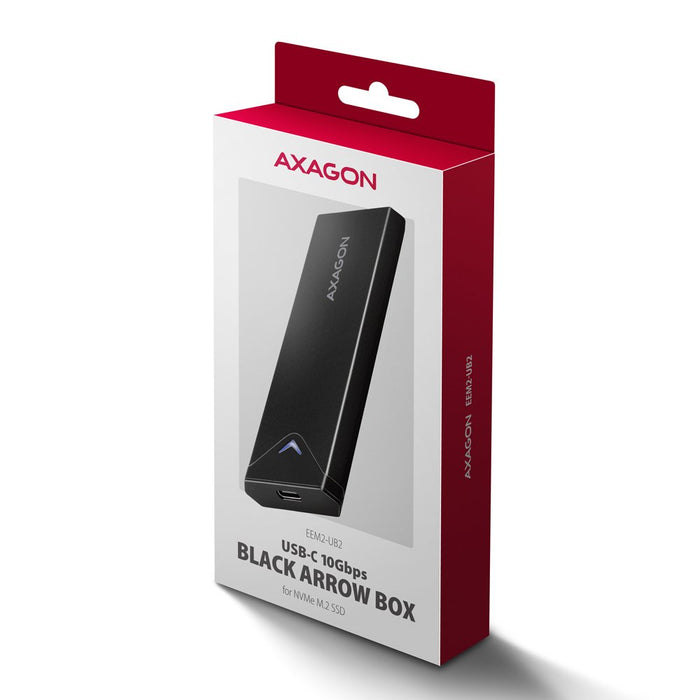 EAN 8595247908506 - Axagon EEM2-UB2 caja para disco duro externo Caja externa para unidad de estado sólido (SSD) Negro M.2 imagen 12