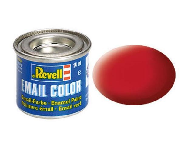 EAN 0000042022800 - Revell Carmine red, mat RAL 3002 14 ml-tin parte y accesorio de modelo a escala Pintura imagen 1