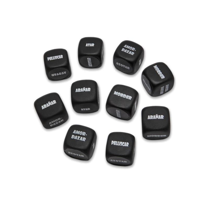 Diablo Picante - Dado Negro Sado 3 X 3 Mm