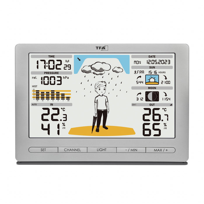 EAN 4009816039309 - TFA-Dostmann Meteo Jack Plata Batería imagen 9