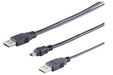 EAN 5712505516812 - Microconnect USBAAB06 cable USB USB 2.0 0,6 m Mini-USB B USB A Negro imagen 1