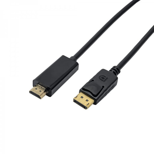 EAN 5901720131195 - Akyga AK-AV-05 adaptador de cable de vídeo 1,8 m HDMI tipo A (Estándar) DisplayPort Negro, Oro imagen 2