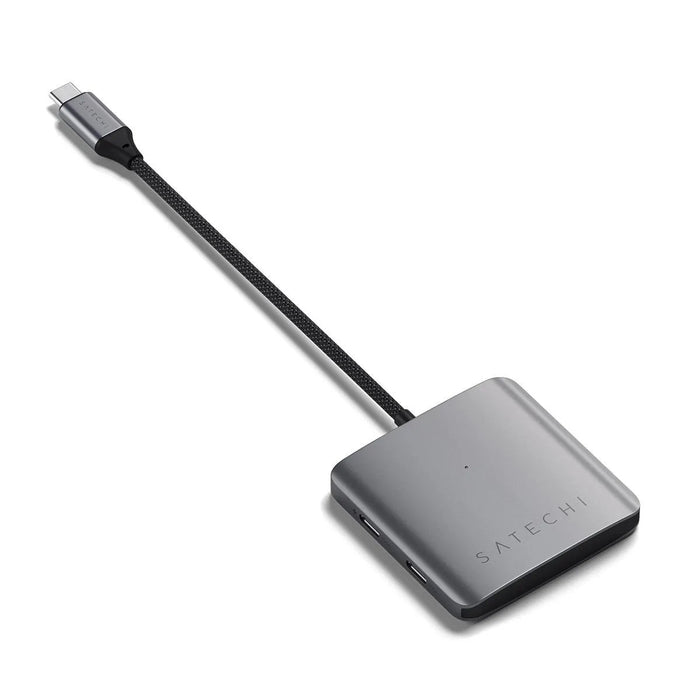 EAN 810086361328 - Satechi ST-H4CPDM hub de interfaz USB Tipo C 10000 Mbit/s Gris imagen 2