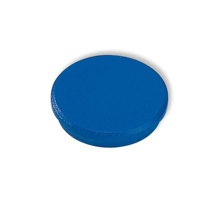 Dahle 95532 Pack De 10 Imanes Para Pizarra Blanca - Diametro De 32mm - Color Azul