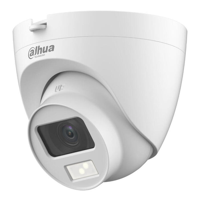 Dahua Hac-Hdw1200clq-Il-A-0280b-S6 Domo Hdcvi 4en1 2m 1080p Iluminación Dual Led20m/Ir20m 2.8mm Ip67 Mic Quick-To-Install
