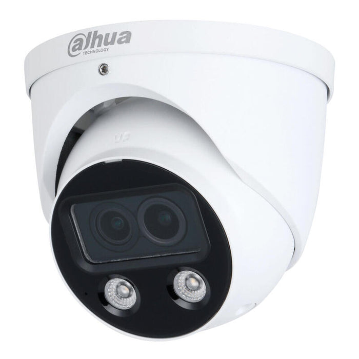 Dahua Ipc-Hdw5449h-Ase-D2 Domo Ip H265 4m Dual-Lens Full Color 2.0 Dwdr Starlight Ir50m/2led 2.8mm Ip67 Epoe Audio Mic E/S Ai