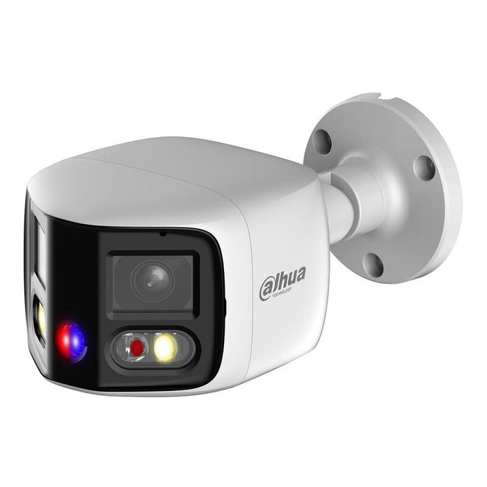 Dahua Ipc-Pfw3849s-A180-As-Pv-0280b Tubular Ip H265 2x4m Tioc 2.0 Dual-Lens Splicing Wdr140db Led20m/Ir25m 2.8mm Ip67 Epoe Sd Audio Mic E/S Ai