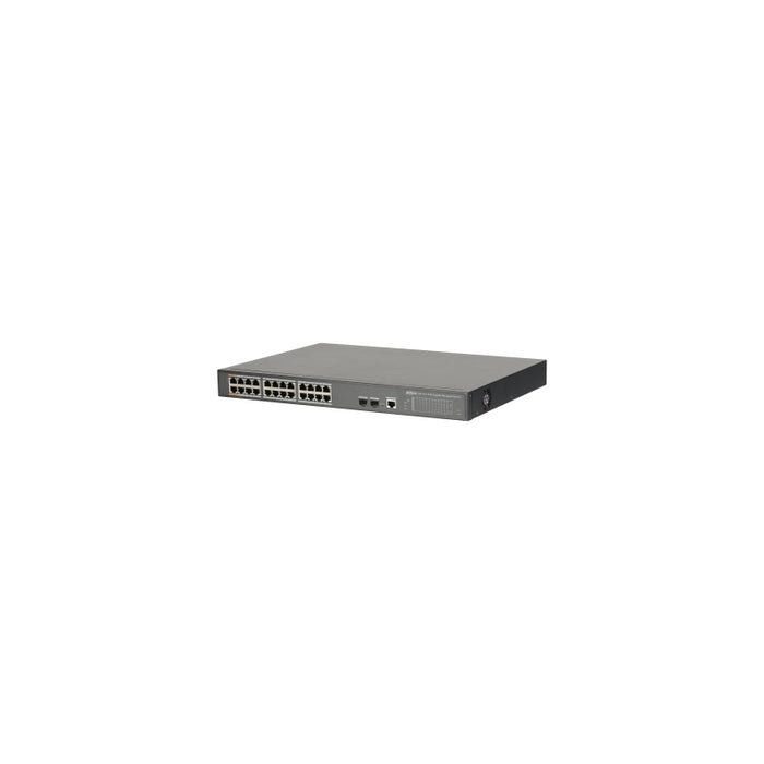 Dahua Technology Poe Dh-Pfs4226-24gt-360 Switch Gestionado L2 Gigabit Ethernet (10/100/1000) Energía Sobre Ethernet (Poe) 1u Negro