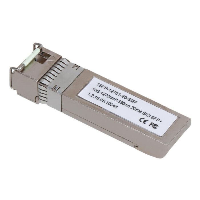 Dahua Tsfp-1270t-20-Smf Sfp+ Monomodo Sm Lc 10gbps 20km Envío 1270nm / Recepción 1330nm. Transmisor