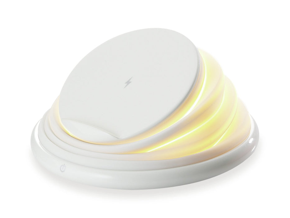 EAN 4015867207123 - Conceptronic GORGON02W cargador de dispositivo móvil Universal Blanco USB Cargador inalámbrico Carga rápi imagen 1