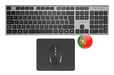 EAN 8435693112105 - Tacens 6ZENITHPT teclado Ratón incluido Hogar / Oficina RF inalámbrico QWERTY Portugués Gris imagen 1