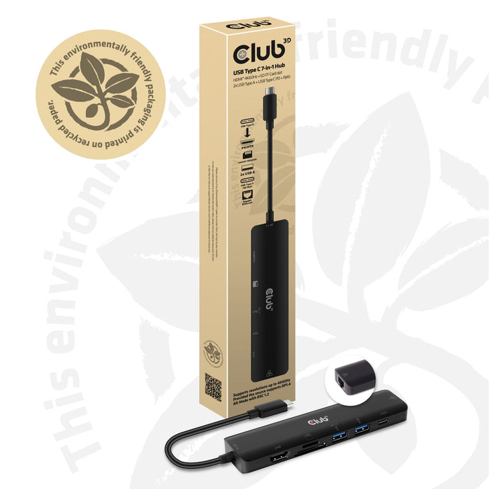 EAN 8719214471477 - CLUB3D CSV-1592 base para portátil y replicador de puertos Acoplamiento USB 3.2 Gen 1 (3.1 Gen 1) Type-C  imagen 6