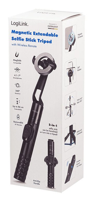 EAN 4052792075304 - LogiLink BT0069 palo para autofotos Smartphone Negro imagen 4