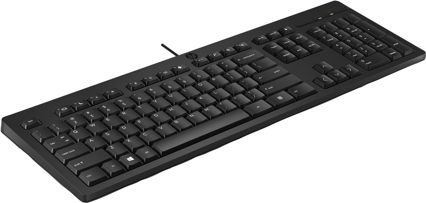 EAN 0198701843597 - HP 125 Wired Keyboard teclado Oficina USB Negro imagen 2