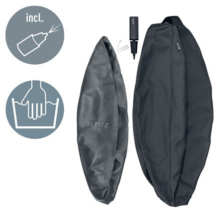 EAN 4002432134779 - Leitz Active Sitzball 55cm pelota de ejercicios Gris imagen 4