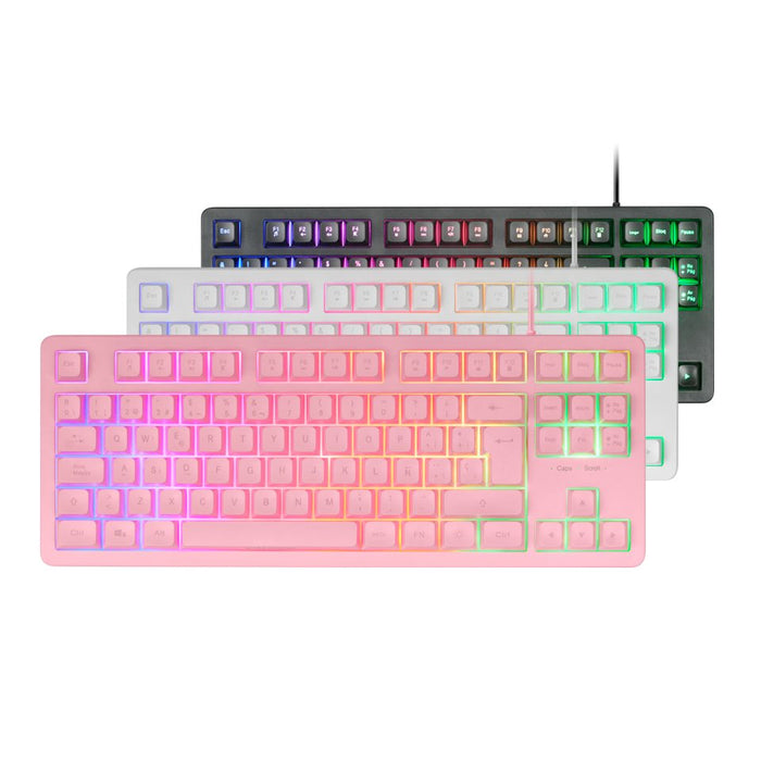EAN 8435693104681 - Mars Gaming MK023 teclado Juego USB QWERTY imagen 3