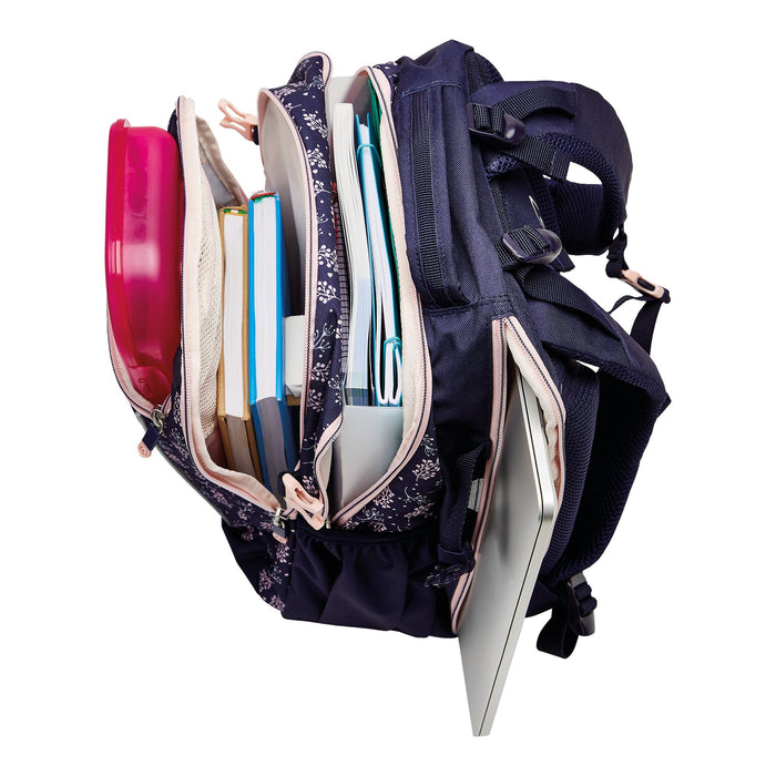 EAN 4008110283142 - Herlitz Ultimate Blossom mochila Mochila escolar Beige, Marina Poliéster imagen 7