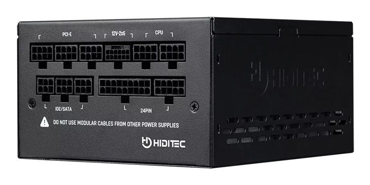 EAN 8436545693919 - Hiditec GDX750 v3 80PLUS GOLD ATX 3.1 PCIe 5.1 unidad de fuente de alimentación 750 W 20+4 pin ATX Negro imagen 5