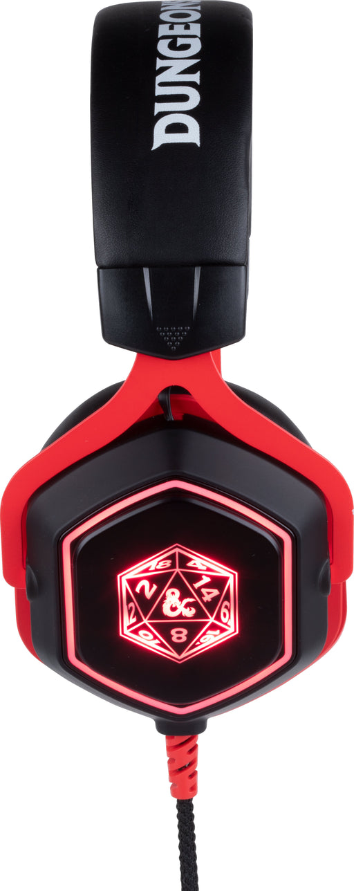 EAN 3328170294553 - Konix KX DND D20 7.1 GAMING HEADEST Auriculares Alámbrico Diadema Juego USB tipo A Negro, Rojo imagen 2