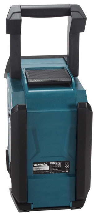 EAN 0088381743167 - Makita MR007GZ radio Lugar de trabajo Analógico y digital Negro, Verde imagen 4