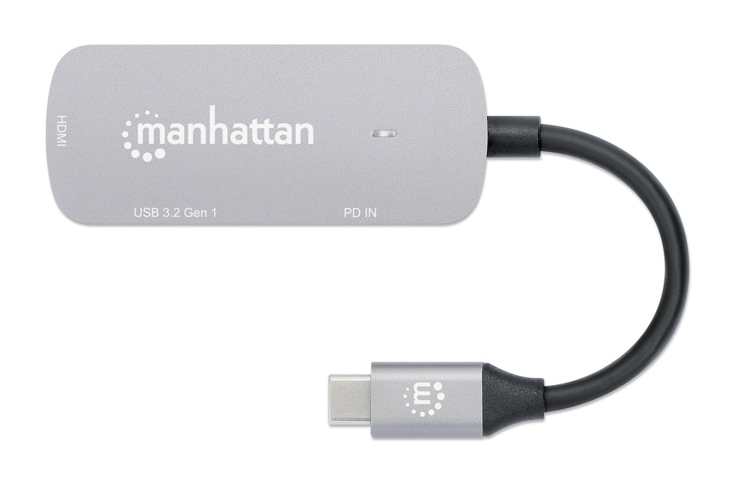 EAN 0766623190299 - Manhattan 190299 base para portátil y replicador de puertos Alámbrico USB 3.2 Gen 1 (3.1 Gen 1) Type-C Pl imagen 4